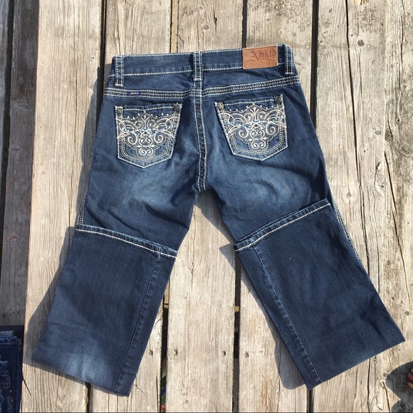 Adiktd Stonewash Blue Jeans 4/W28 33 Regular - Picture 2 of 6